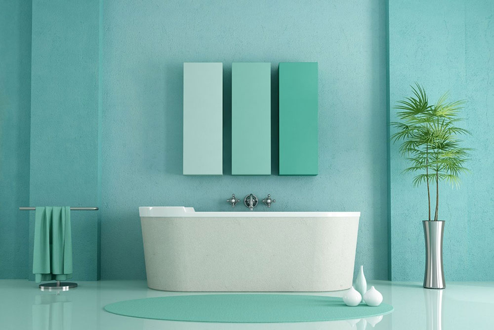 blue bathroom green bathroom colour schemes